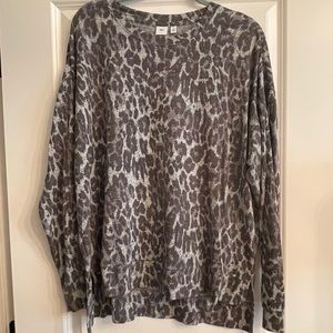 BP Grey Leopard Lounge Wear Set